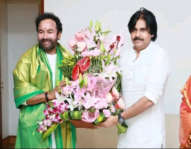 పవన్తో BJP నేతల భేటీ BSR NESW