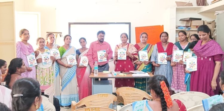 పూతలపట్టు మండలంలో "కిషోరీ వికాసం Summer special campaign work shop" ఐరాల ప్రాజెక్ట్ C D P O జి. నిర్మల గారి ఆధ్వర్యంలో జరిగింది BSR NEWS